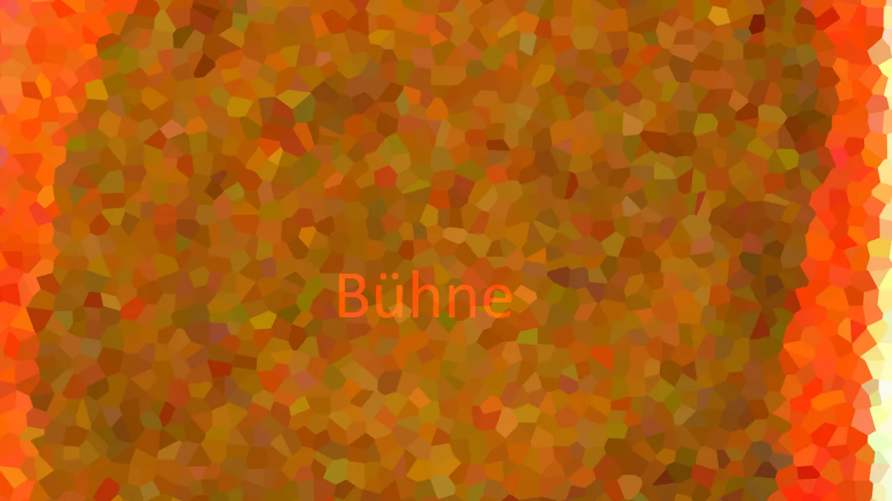 Herbst Bild Bühne